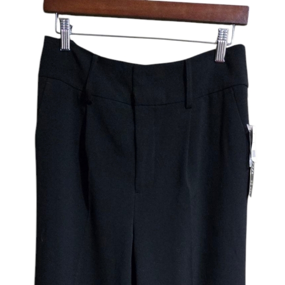Suzy Shier Classic Black Women's Pants Size 7/8 Brand New With Tags - Picture 4 of 6